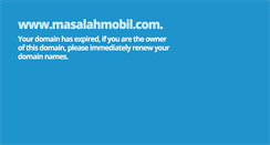 Desktop Screenshot of masalahmobil.com